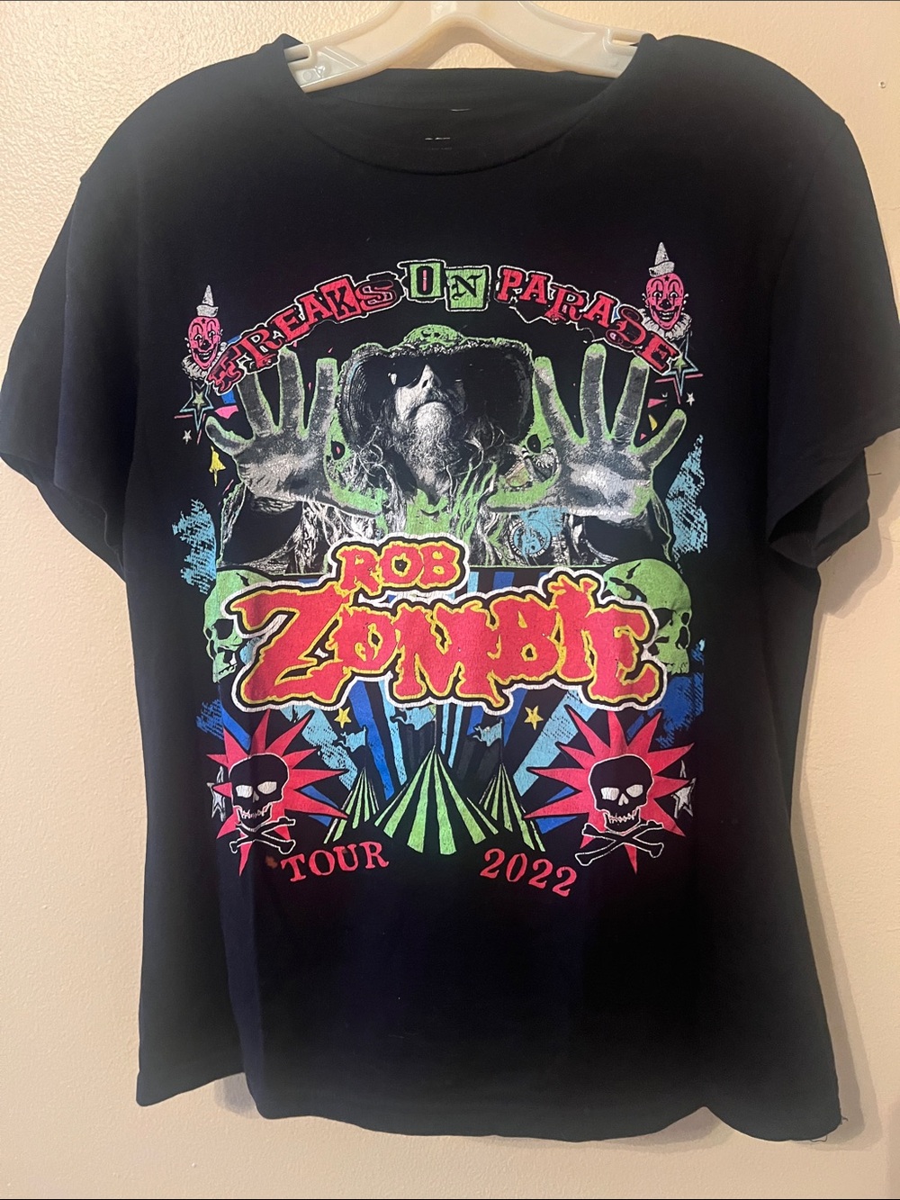 Rob Zombie 2022 Tour Tshirt size S